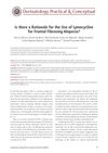 Is There a Rationale for the Use of Lymecycline for Frontal Fibrosing Alopecia?