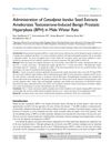 Administration of Caesalpinia Bonduc Seed Extracts Ameliorates Testosterone-Induced Benign Prostatic Hyperplasia in Male Wistar Rats