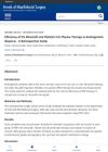 Efficiency of 5% Minoxidil and Platelet-Rich Plasma Therapy in Androgenetic Alopecia: A Retrospective Study