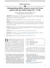 Distinguishing Diffuse Alopecia Areata from Pattern Hair Loss Using CD3+ T Cells