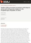 Quality of Life Assessment in Patients with Alopecia Areata and Androgenetic Alopecia in the People's Republic of China
