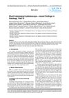 Short Histological Kaleidoscope – Recent Findings in Histology. Part IV
