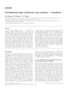 Developmental Origin of Polycystic Ovary Syndrome: A Hypothesis