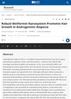 Robust Metformin Nanosystem Promotes Hair Growth In Androgenetic Alopecia