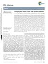 Changing the Shape of Hair with Keratin Peptides
