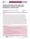 Hypoparathyroidism as the Single Major Component for Decades of Autoimmune Polyglandular Syndrome Type 1