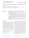 A Simple and Rapid Model for Hair-Follicle Regeneration in the Nude Mouse