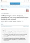 3D Bioprinting of Calcium Molybdate Nanoparticles-Containing Immunomodulatory Bioinks for Hair Regrowth