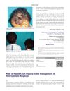 Role of Platelet-Rich Plasma in the Management of Androgenetic Alopecia