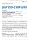 Deep Learning-Based Dermatological Condition Detection: A Systematic Review With Recent Methods, Datasets, Challenges, and Future Directions