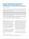Association Between Scalp Laxity, Elasticity, and Glidability and Donor Strip Scar Width in Hair Transplantation and a New Elasticity Measuring Method
