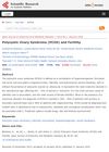 Polycystic Ovary Syndrome and Fertility