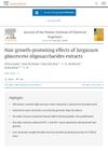 Hair Growth-Promoting Effects of Sargassum Glaucescens Oligosaccharides Extracts