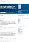 Hair Disorders Associated With Post-Covid-19 Infection in Females: A Cross-Sectional Study