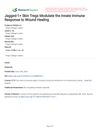 Jagged-1+ Skin Tregs Modulate the Innate Immune Response to Wound Healing