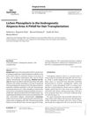 Lichen Planopilaris in the Androgenetic Alopecia Area: A Pitfall for Hair Transplantation
