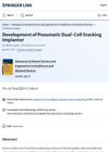 Development of Pneumatic Dual-Cell Stacking Implanter