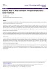 Editorial Note on Next-Generation Therapies and Advanced Acne Treatment