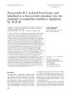Procyanidin B-3, Isolated from Barley and Identified as a Hair-Growth Stimulant, Has the Potential to Counteract Inhibitory Regulation by TGF-β1