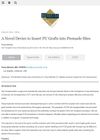 A Novel Device to Insert Follicular Unit Grafts into Premade Sites