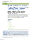 Ethnicity, Obesity, and the Prevalence of Impaired Glucose Tolerance and Type 2 Diabetes in PCOS: A Systematic Review and Meta-Regression