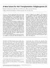 A New Suture for Hair Transplantation