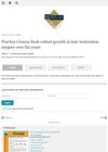Practice Census Finds Robust Growth in Hair Restoration Surgery Over the Years