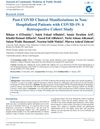 Post-COVID Clinical Manifestations in Non-Hospitalized Patients with COVID-19: A Retrospective Cohort Study