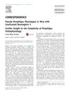 Pseudo Pemphigus Phenotypes in Mice with Inactivated Desmoglein 3