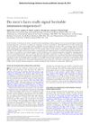 Do Men's Faces Really Signal Heritable Immunocompetence?