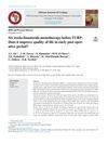 Six Weeks Finasteride Monotherapy Before TURP: Does It Improve Quality of Life in Early Postoperative Period?