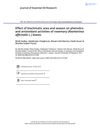 Effect of Bioclimatic Area and Season on Phenolics and Antioxidant Activities of Rosemary (Rosmarinus Officinalis L.) Leaves