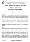 A Review on Hair Care Cosmetics and Indian Medicinal Plants for Hair