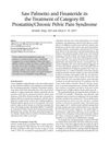Saw Palmetto and Finasteride in the Treatment of Category-III Prostatitis/Chronic Pelvic Pain Syndrome