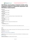 Identifying Causal Genes in Alopecia Areata Using Integrative Analysis of Differential Expression and Mendelian Randomization