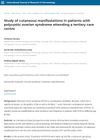 Study of Cutaneous Manifestations in Patients with Polycystic Ovarian Syndrome Attending a Tertiary Care Centre