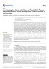 Investigating the Safety and Efficacy of Platelet-Rich Plasma Treatment for Female Androgenetic Alopecia: Review of the Literature