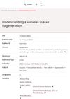 Understanding Exosomes in Hair Regeneration