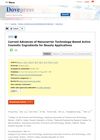 Current Advances of Nanocarrier Technology-Based Active Cosmetic Ingredients for Beauty Applications