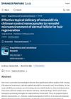 Effective Topical Delivery of Minoxidil via Chitosan Coated Nanocapsules to Remodel Microenvironment of Dermal Follicle for Hair Regeneration