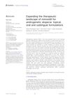 Expanding the Therapeutic Landscape of Minoxidil for Androgenetic Alopecia: Topical, Oral and Sublingual Formulations