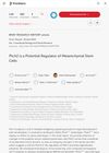 Ptch2 Is a Potential Regulator of Mesenchymal Stem Cells