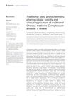 Traditional Uses, Phytochemistry, Pharmacology, Toxicity and Clinical Application of Traditional Chinese Medicine Cynoglossum Amabile: A Review