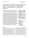Limitations of Human Occipital Scalp Hair Follicle Organ Culture for Studying the Effects of Minoxidil as a Hair Growth Enhancer