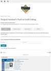 Surgical Assistant’s Pearl on Graft Cutting