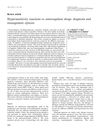 Hypersensitivity Reactions to Anticoagulant Drugs: Diagnosis and Management Options