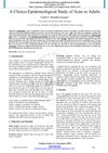 A Clinico-Epidemiological Study of Acne in Adults