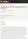 Efficiency Research of the Comprehensive Hair Loss Treatment