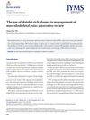 The Use of Platelet-Rich Plasma in Management of Musculoskeletal Pain: A Narrative Review