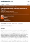 Key Considerations of Injectable Minoxidil for Alopecia